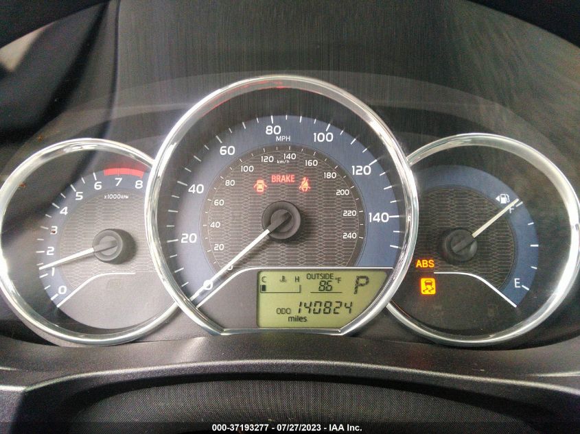 2014 TOYOTA COROLLA L/LE/S/S PLUS/LE PLUS - 5YFBURHEXEP154925