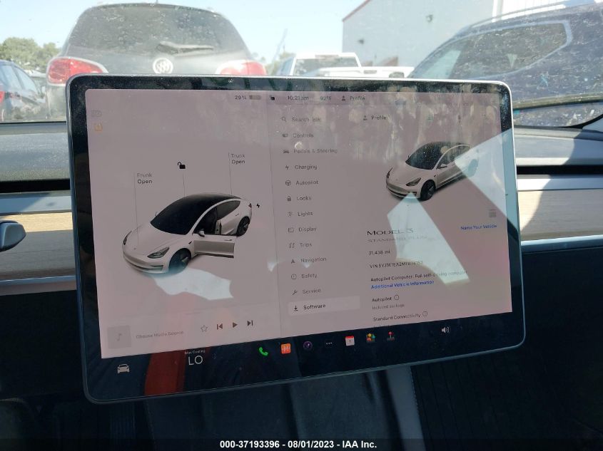 2021 TESLA MODEL 3 - 5YJ3E1EA2MF874153