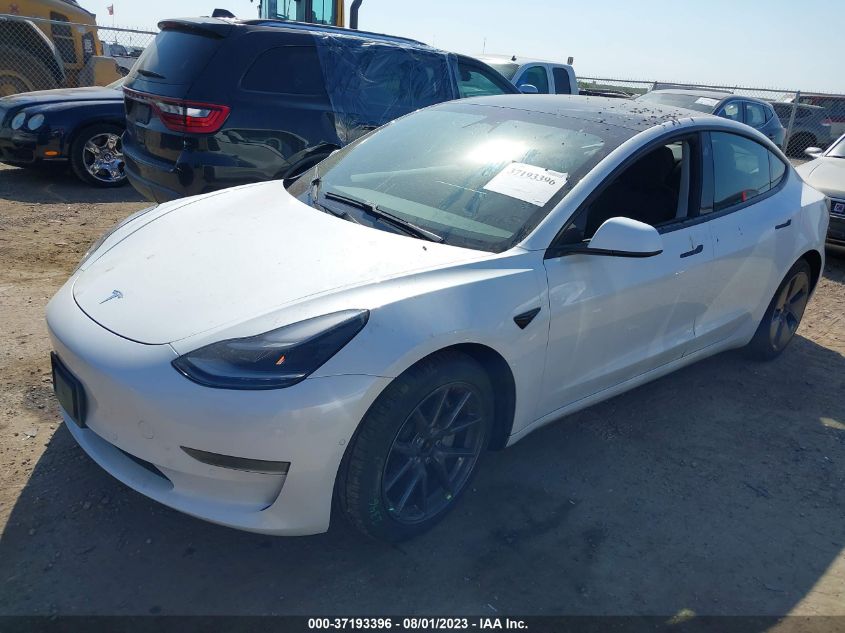 2021 TESLA MODEL 3 - 5YJ3E1EA2MF874153
