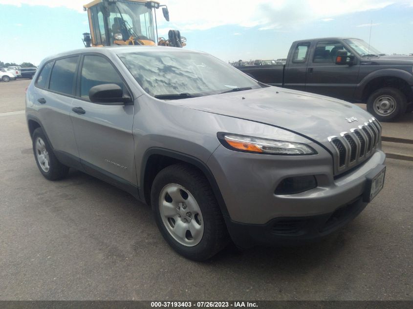 2016 JEEP CHEROKEE SPORT - 1C4PJMAB2GW337358