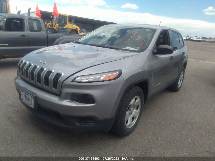 2016 JEEP CHEROKEE SPORT - 1C4PJMAB2GW337358