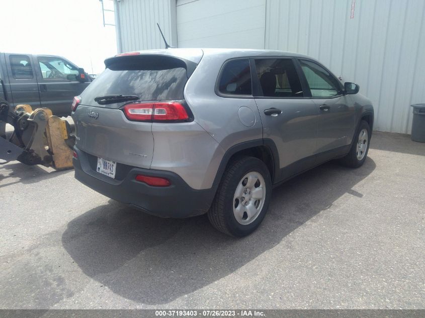 2016 JEEP CHEROKEE SPORT - 1C4PJMAB2GW337358