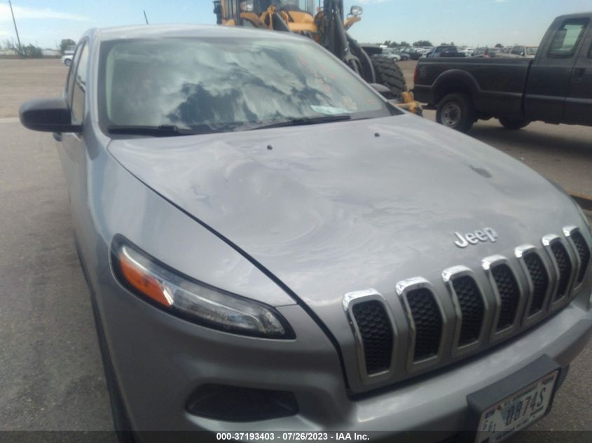 2016 JEEP CHEROKEE SPORT - 1C4PJMAB2GW337358