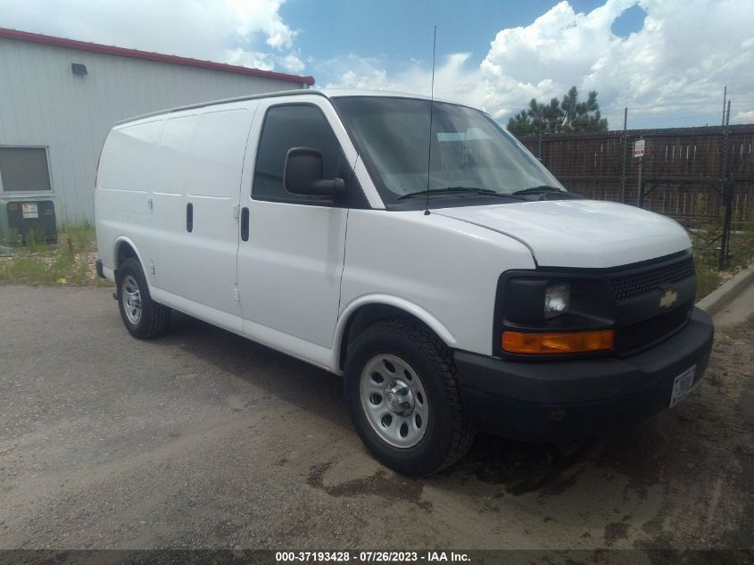 2014 CHEVROLET EXPRESS CARGO VAN - 1GCSGAFX4E1188313