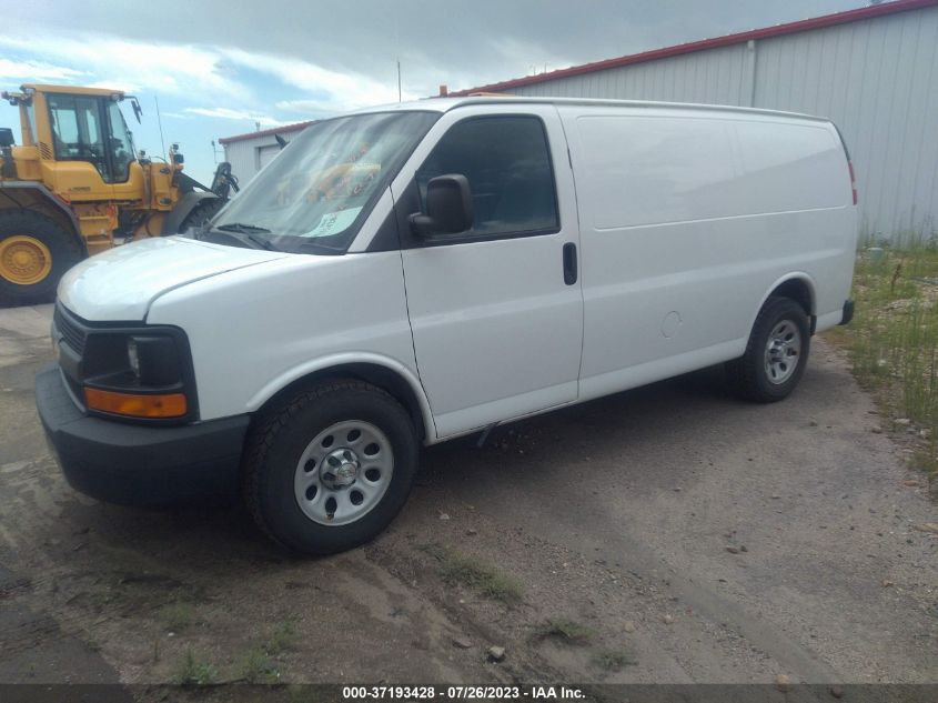 2014 CHEVROLET EXPRESS CARGO VAN - 1GCSGAFX4E1188313