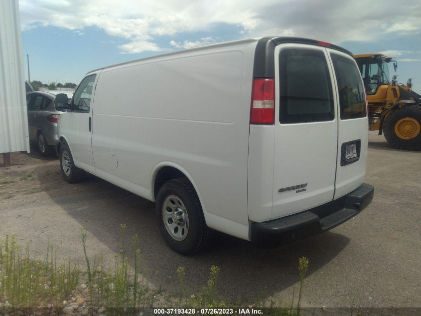 2014 CHEVROLET EXPRESS CARGO VAN - 1GCSGAFX4E1188313