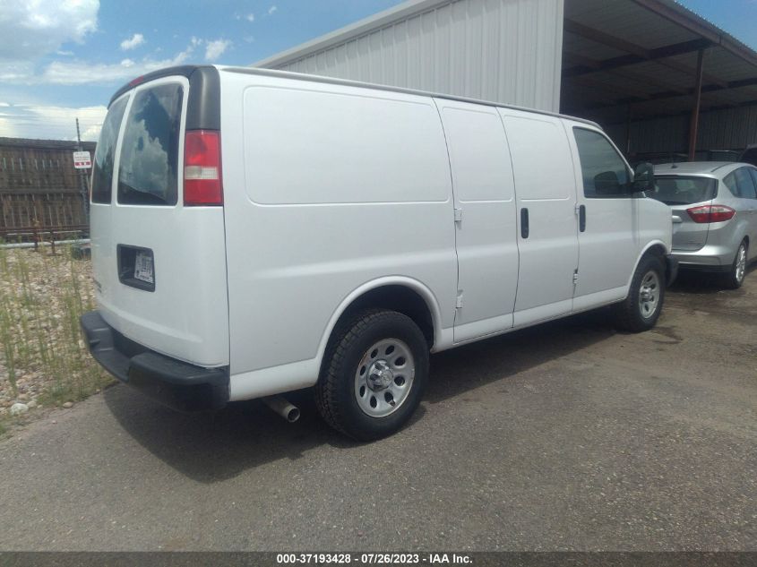 2014 CHEVROLET EXPRESS CARGO VAN - 1GCSGAFX4E1188313