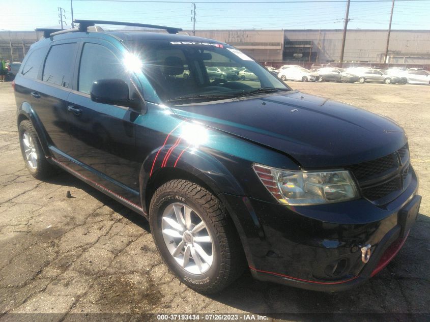 2015 DODGE JOURNEY SXT - 3C4PDCBB8FT741933