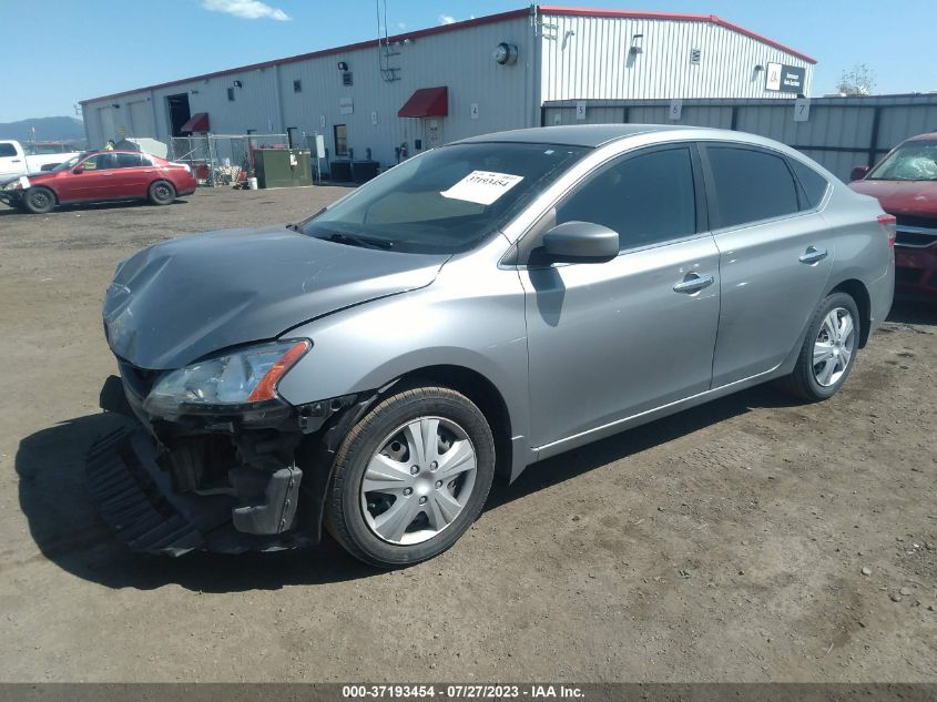 2013 NISSAN SENTRA S - 3N1AB7AP1DL629930
