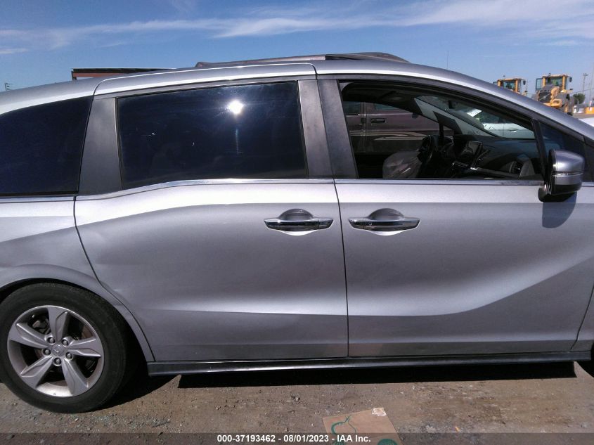 2018 HONDA ODYSSEY EX-L - 5FNRL6H74JB031354