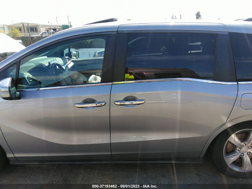 2018 HONDA ODYSSEY EX-L - 5FNRL6H74JB031354