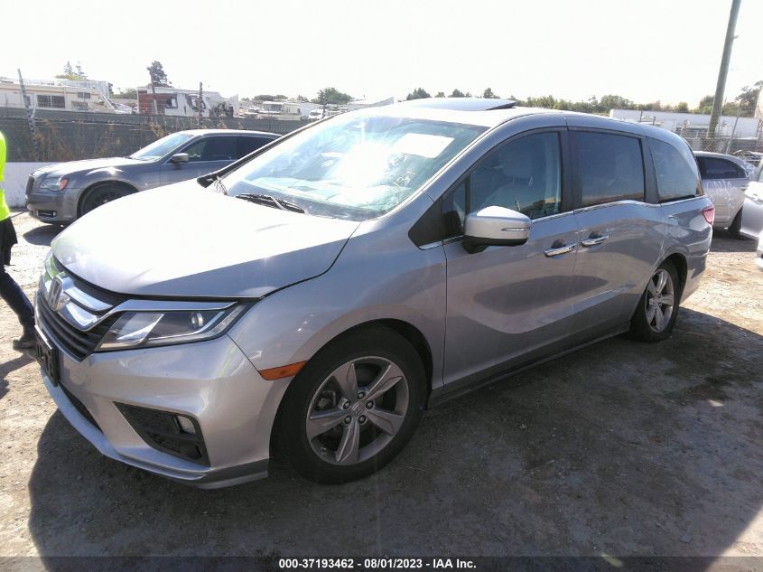 2018 HONDA ODYSSEY EX-L - 5FNRL6H74JB031354