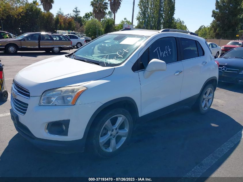 2015 CHEVROLET TRAX LTZ - 3GNCJTSB8FL239910