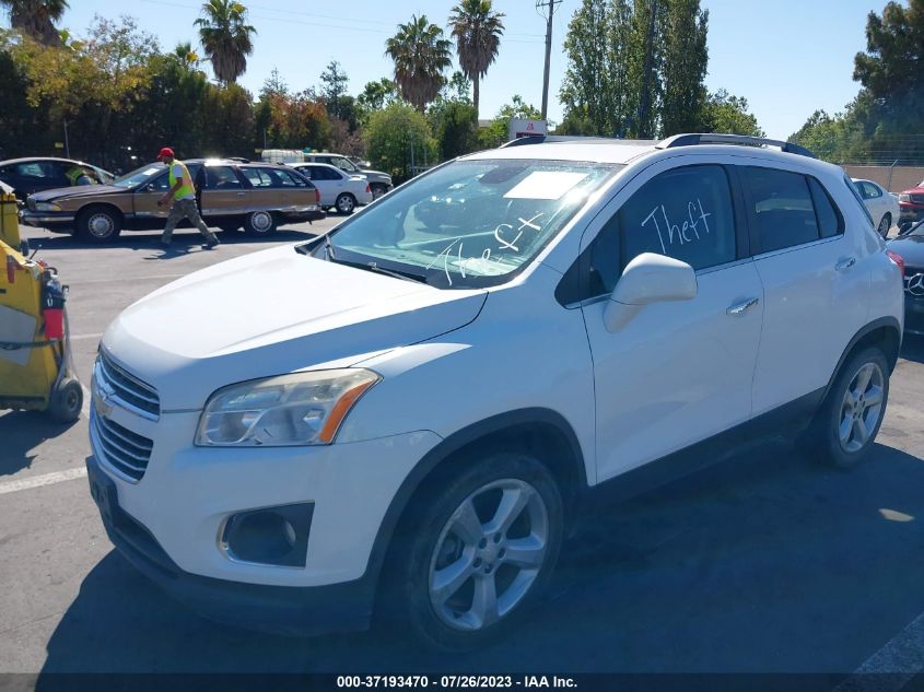 2015 CHEVROLET TRAX LTZ - 3GNCJTSB8FL239910