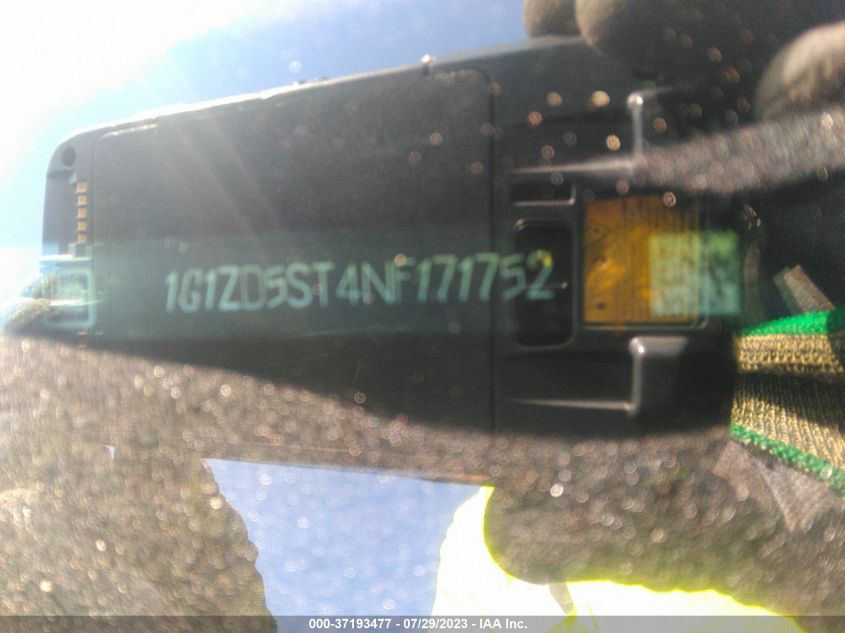 2022 CHEVROLET MALIBU LT - 1G1ZD5ST4NF171752