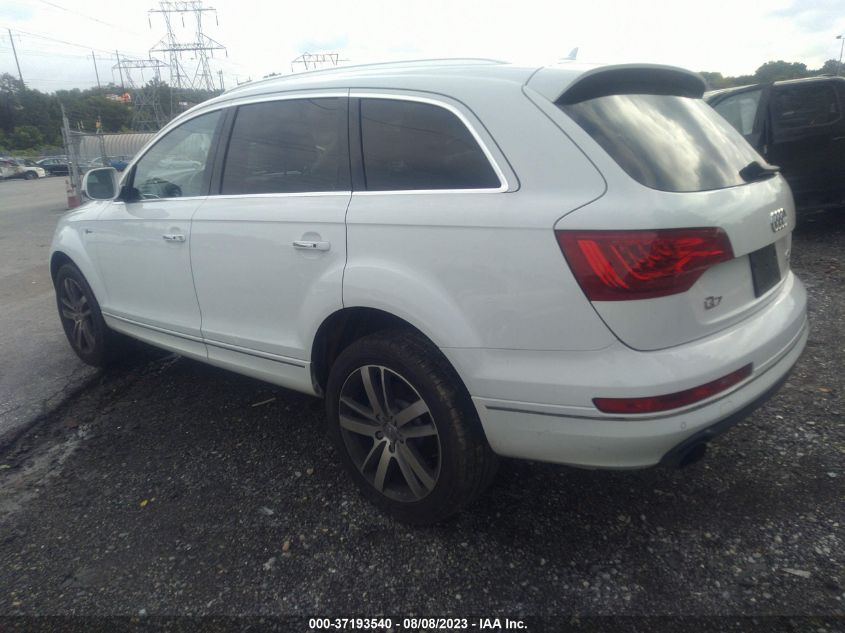 2015 AUDI Q7 3.0T PREMIUM PLUS - WA1LGAFE3FD015363