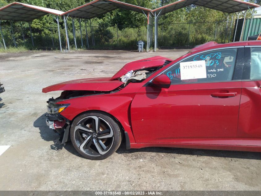 2020 HONDA ACCORD SEDAN SPORT - 1HGCV1F3XLA113816