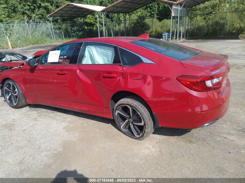 2020 HONDA ACCORD SEDAN SPORT - 1HGCV1F3XLA113816