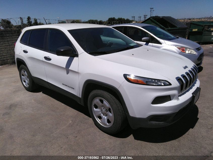 2016 JEEP CHEROKEE SPORT - 1C4PJMAB2GW343564