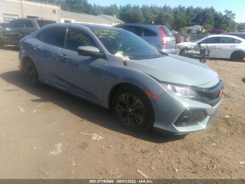 2019 HONDA CIVIC HATCHBACK EX - SHHFK7H64KU222615
