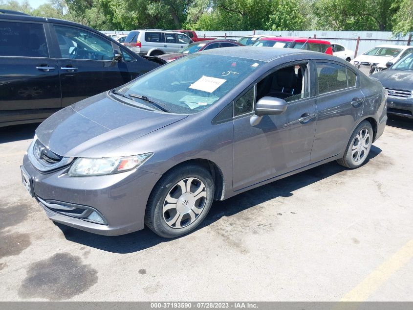 2014 HONDA CIVIC HYBRID 19XFB4F22EE000827