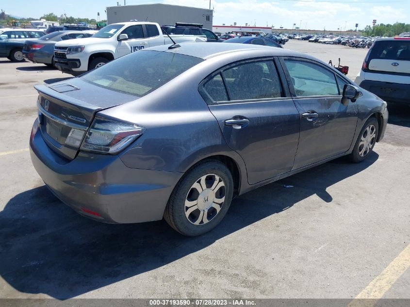 2014 HONDA CIVIC HYBRID 19XFB4F22EE000827