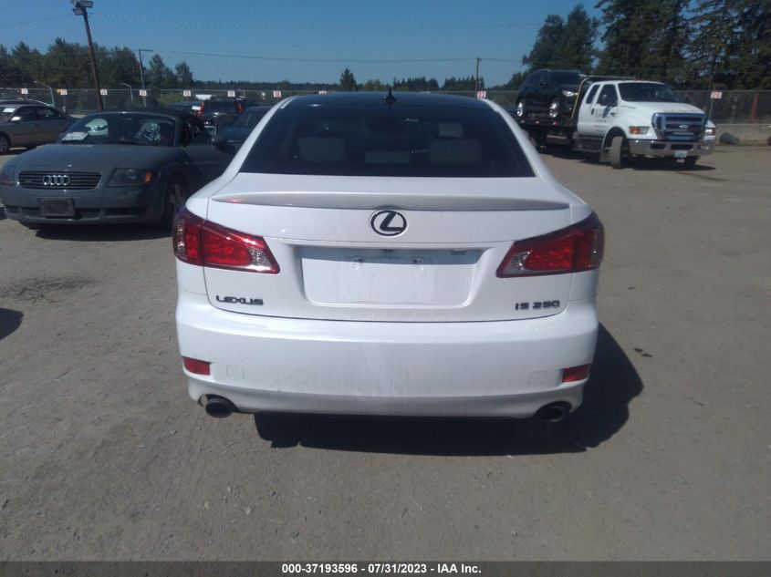 2013 LEXUS IS 250 - JTHBF5C29D5187442