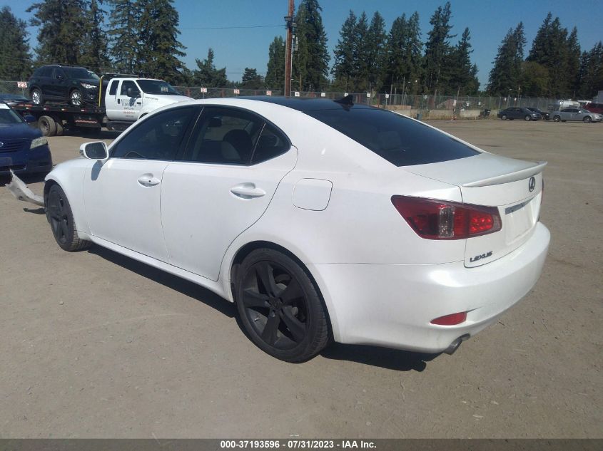 2013 LEXUS IS 250 - JTHBF5C29D5187442