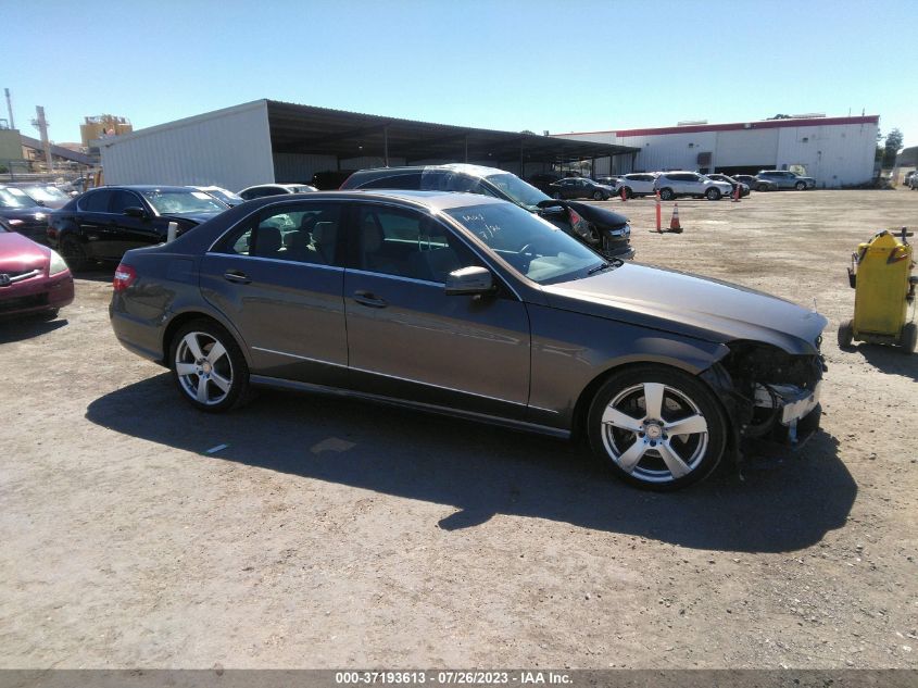 WDDHF5GB9BA400034 2011 MERCEDES-BENZ E-CLASS, photo no. 1