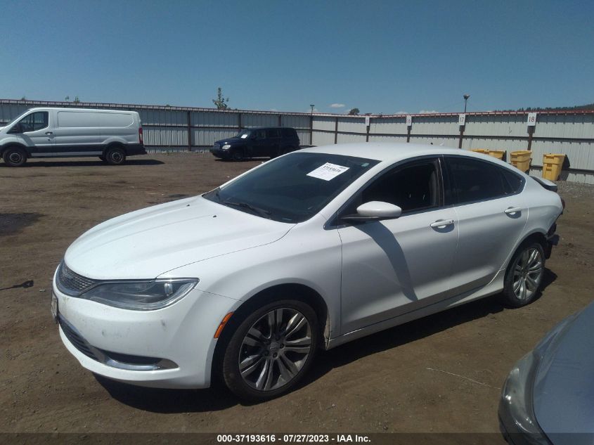 2016 CHRYSLER 200 LIMITED - 1C3CCCAB5GN146465