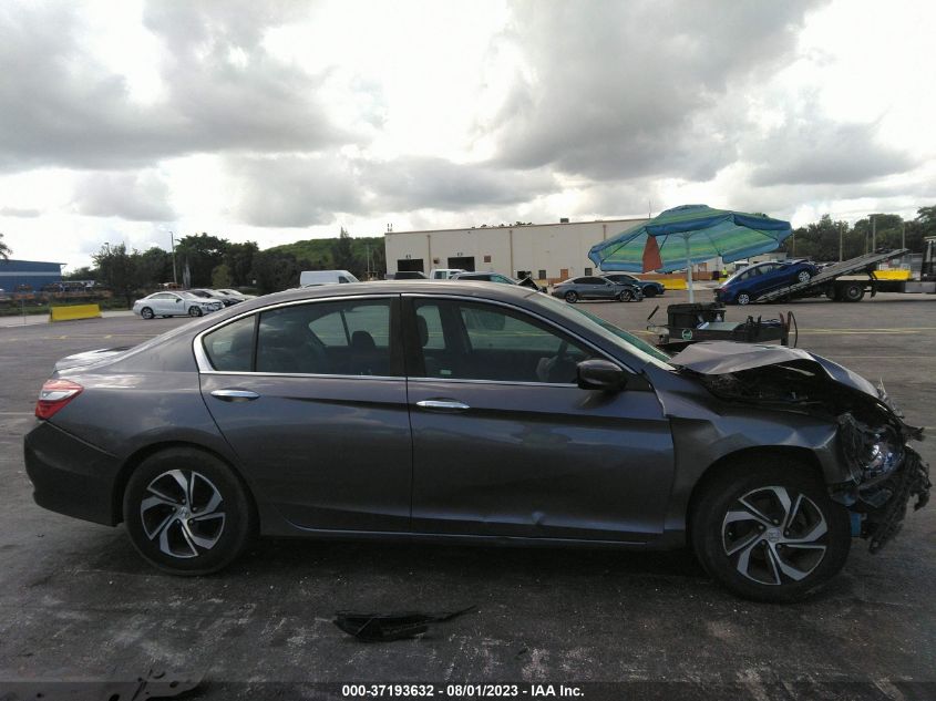 2017 HONDA ACCORD SEDAN LX - 1HGCR2F35HA121548