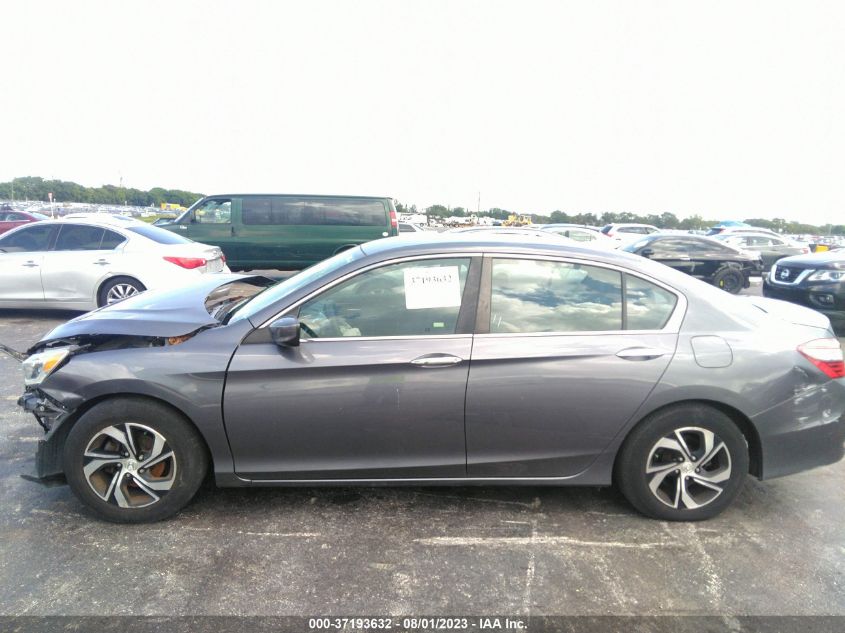 2017 HONDA ACCORD SEDAN LX - 1HGCR2F35HA121548