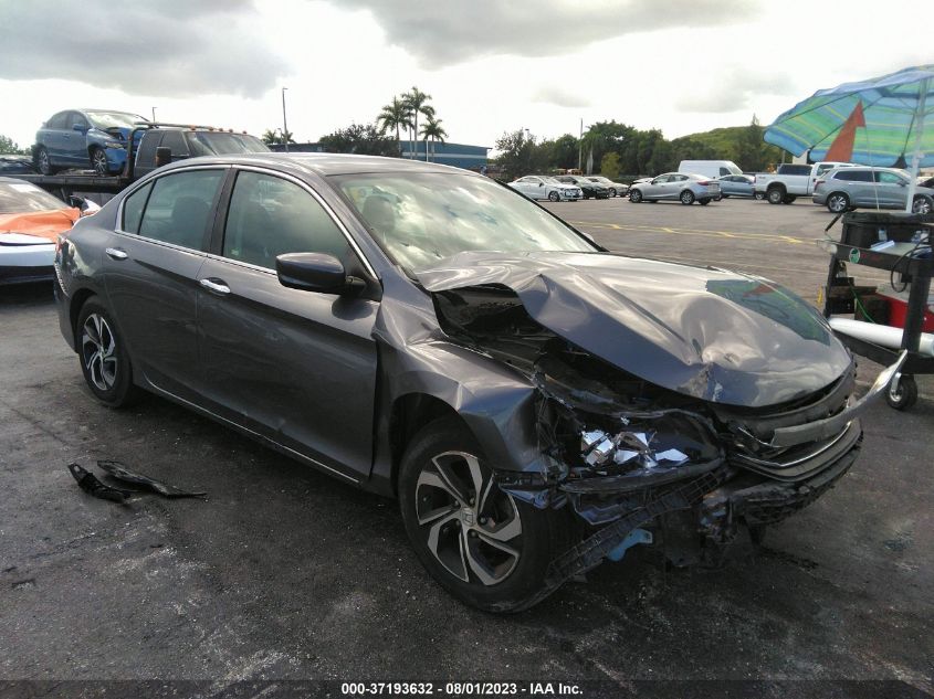 2017 HONDA ACCORD SEDAN LX - 1HGCR2F35HA121548