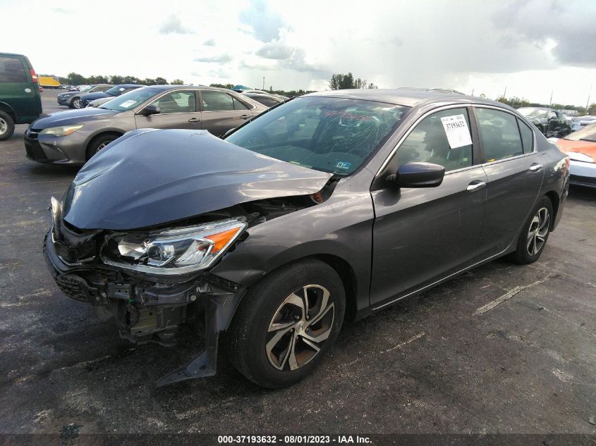 2017 HONDA ACCORD SEDAN LX - 1HGCR2F35HA121548
