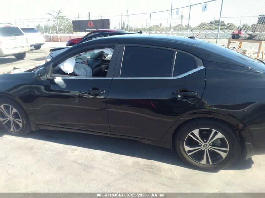 2022 NISSAN SENTRA SV - 3N1AB8CV8NY237212