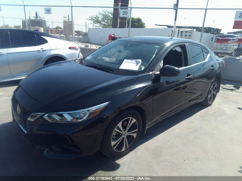 2022 NISSAN SENTRA SV - 3N1AB8CV8NY237212