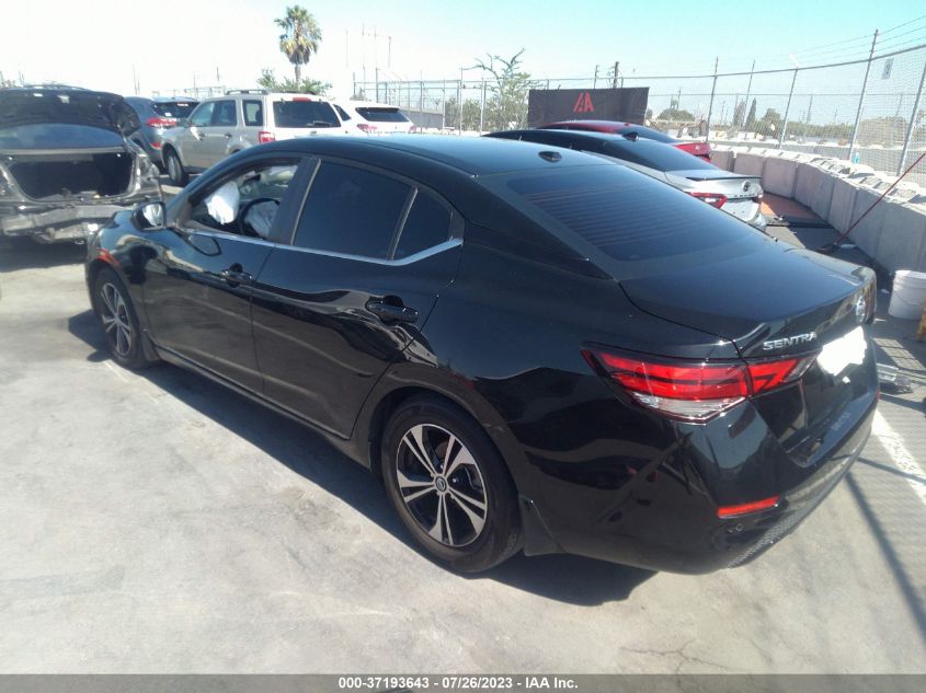 2022 NISSAN SENTRA SV - 3N1AB8CV8NY237212