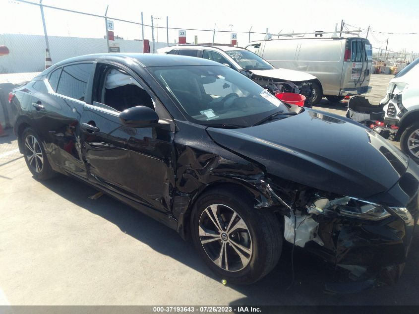2022 NISSAN SENTRA SV - 3N1AB8CV8NY237212