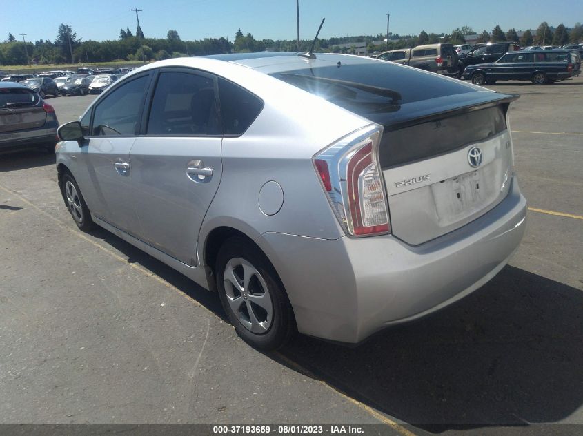 2014 TOYOTA PRIUS FOUR/FIVE/THREE/ONE/TWO - JTDKN3DU1E1737315