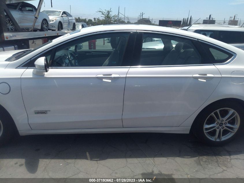 2016 FORD FUSION ENERGI TITANIUM - 3FA6P0SU6GR229725