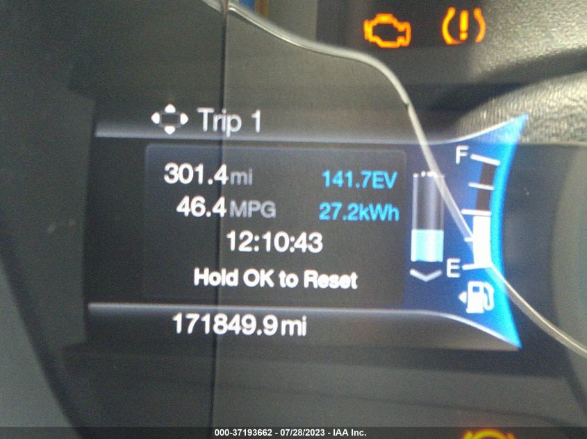 2016 FORD FUSION ENERGI TITANIUM - 3FA6P0SU6GR229725