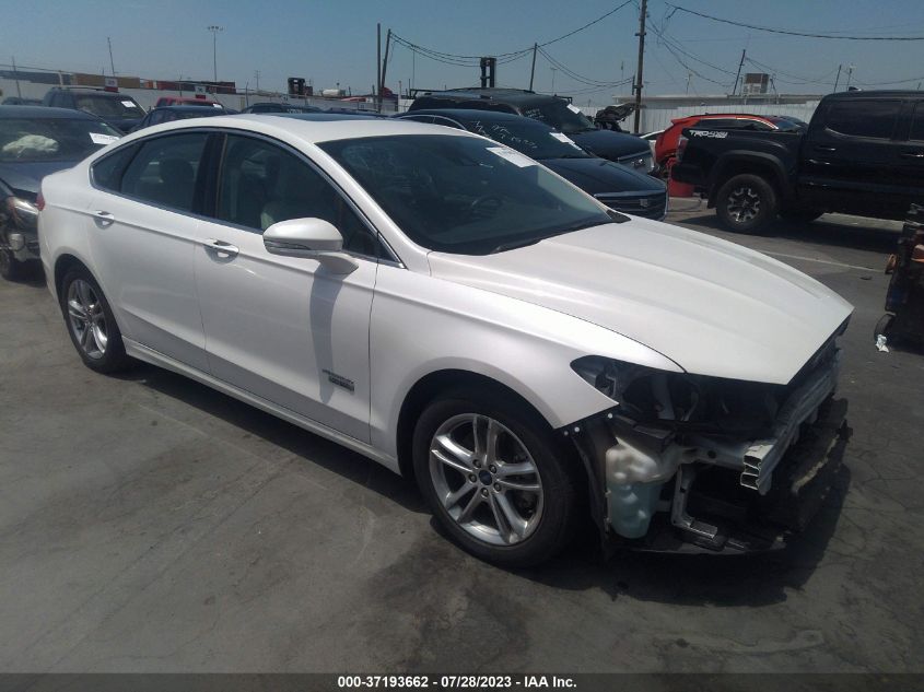 2016 FORD FUSION ENERGI TITANIUM - 3FA6P0SU6GR229725