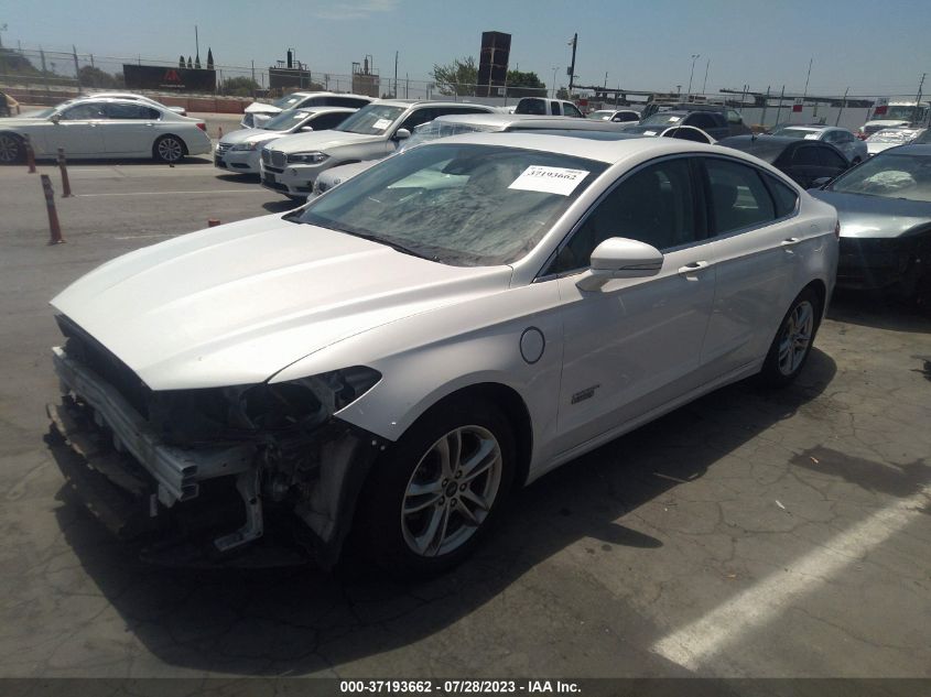 2016 FORD FUSION ENERGI TITANIUM - 3FA6P0SU6GR229725