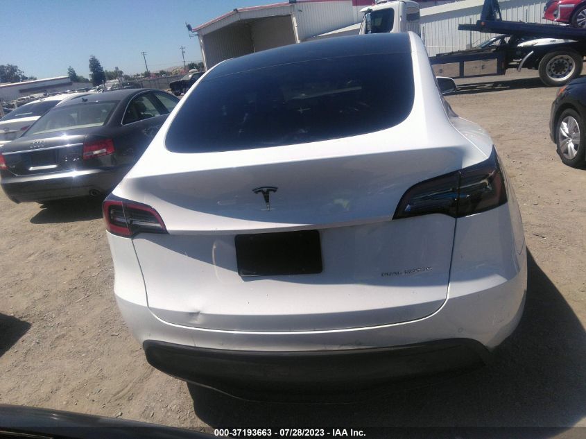 2022 TESLA MODEL Y LONG RANGE - 7SAYGDEE9NF360311