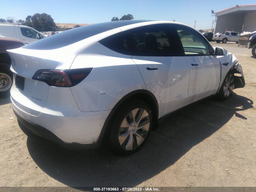 2022 TESLA MODEL Y LONG RANGE - 7SAYGDEE9NF360311