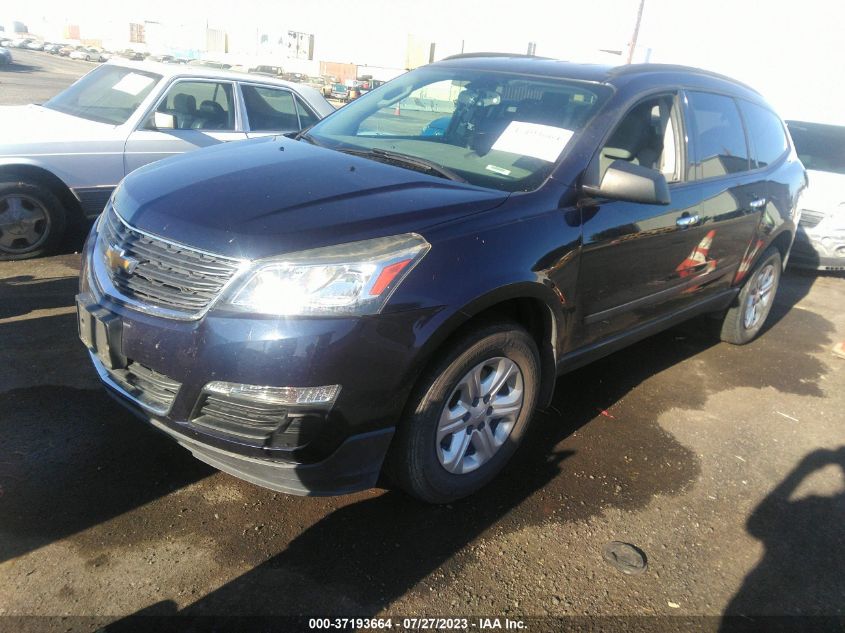 2015 CHEVROLET TRAVERSE LS - 1GNKVFED7FJ163814