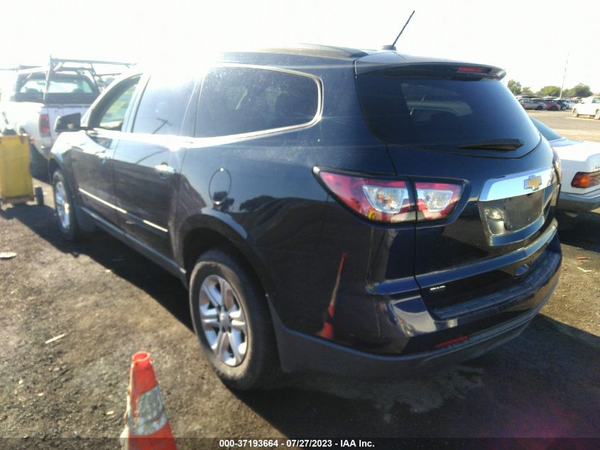 2015 CHEVROLET TRAVERSE LS - 1GNKVFED7FJ163814