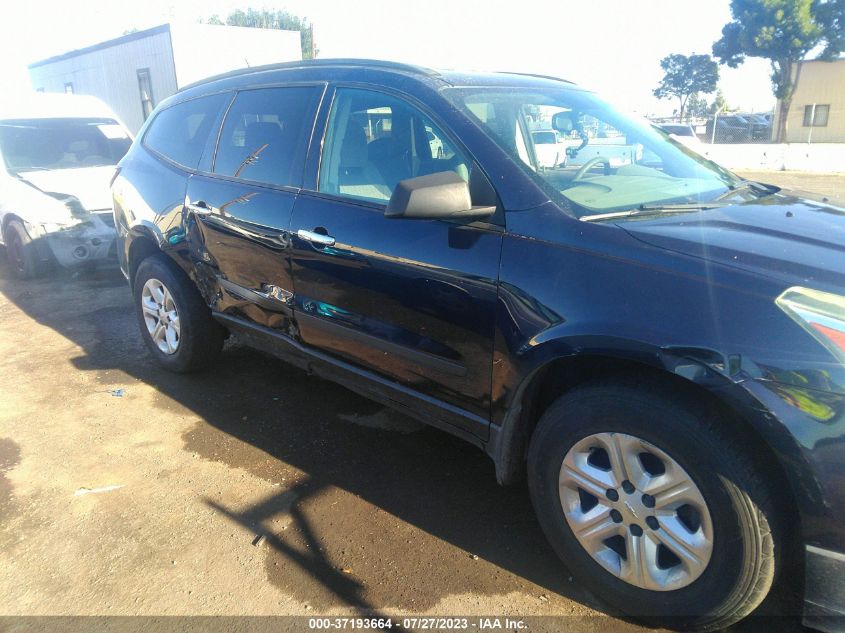 2015 CHEVROLET TRAVERSE LS - 1GNKVFED7FJ163814