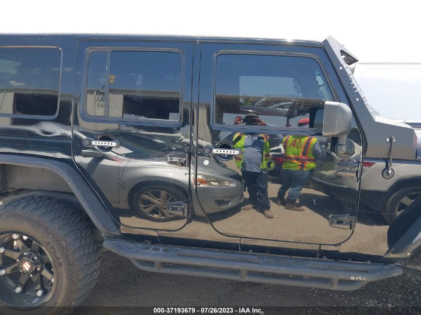 2014 JEEP WRANGLER UNLIMITED SPORT - 1C4BJWDG4EL178466