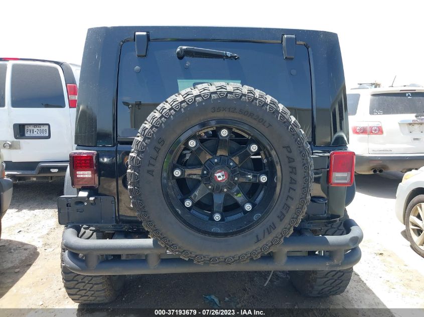 2014 JEEP WRANGLER UNLIMITED SPORT - 1C4BJWDG4EL178466